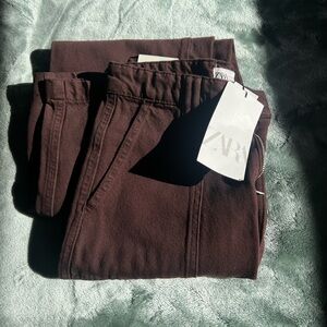 Zara high rise jeans brand new with tags!!